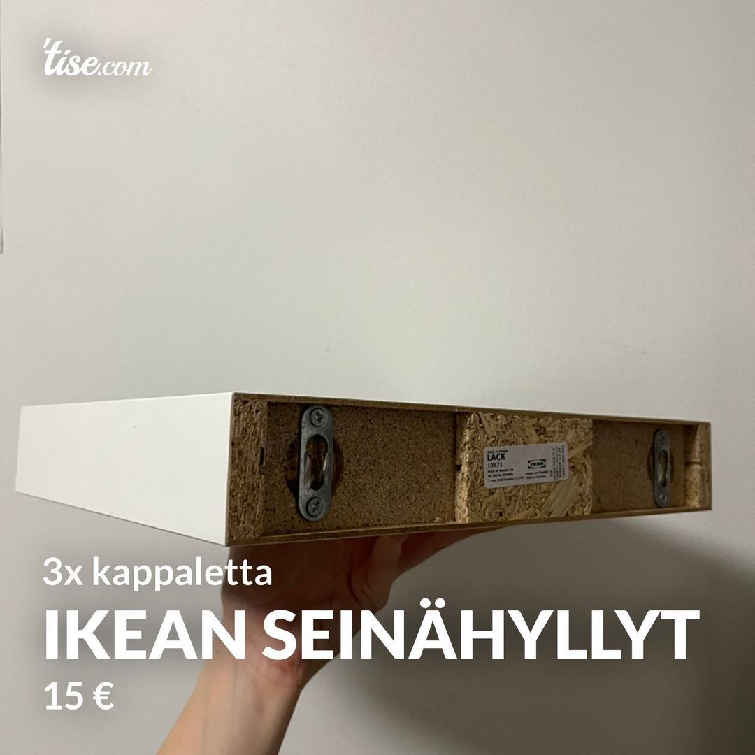 Ikean seinähyllyt