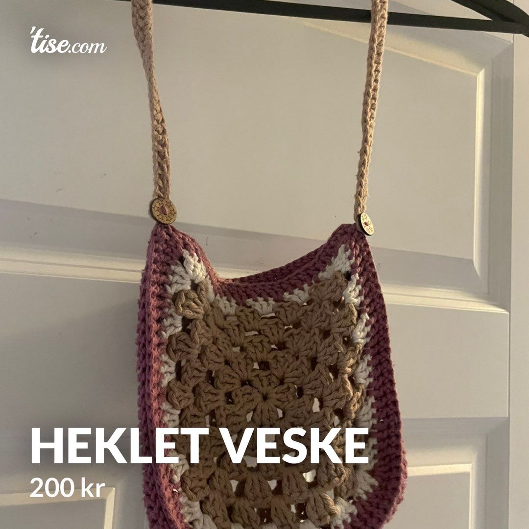 Heklet veske