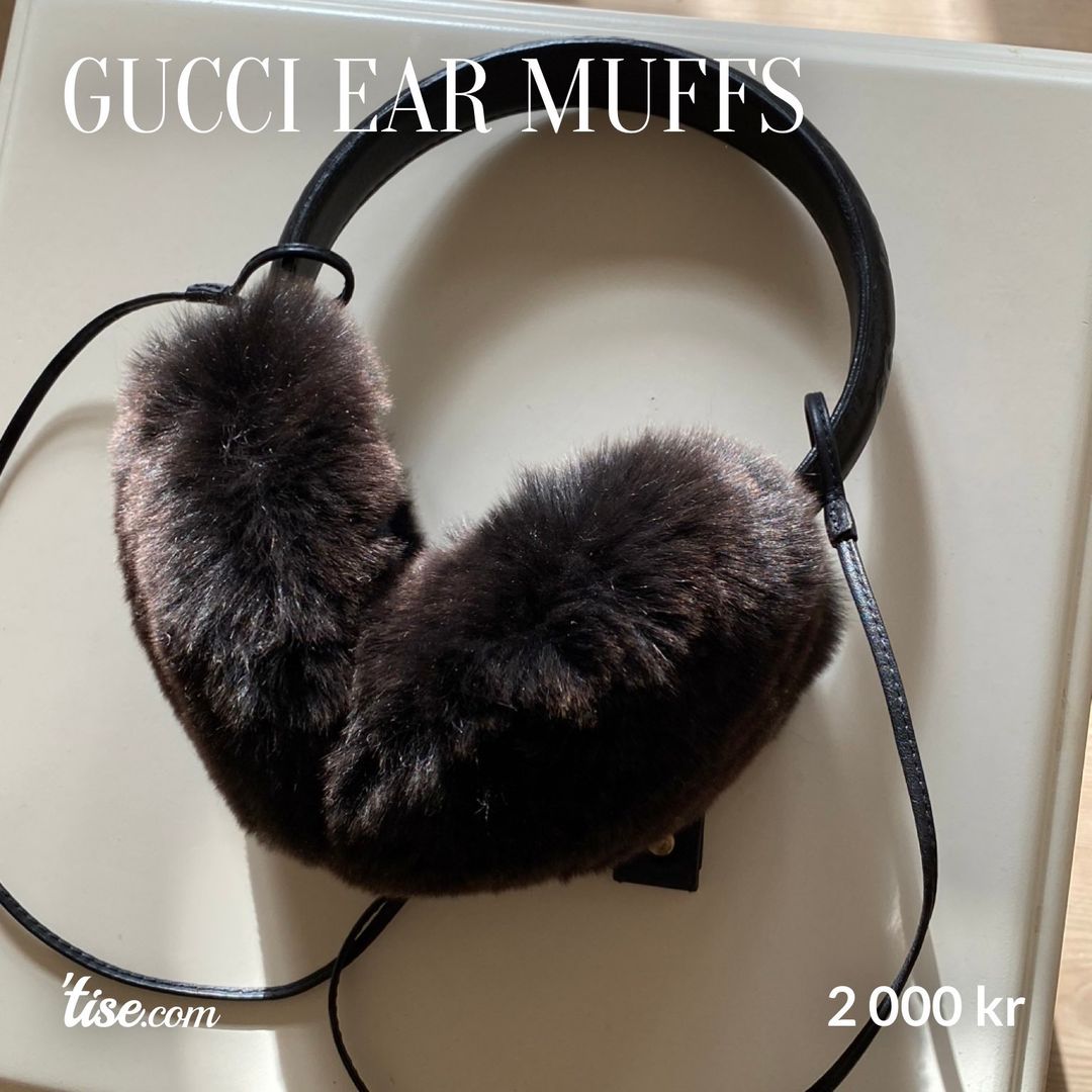 Gucci ear muffs