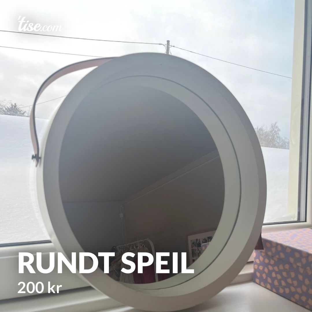 Rundt speil