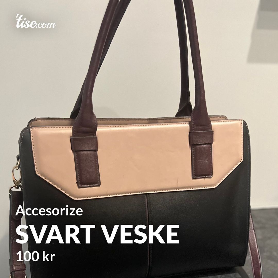 Svart veske