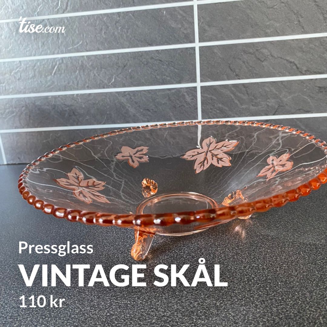 Vintage skål