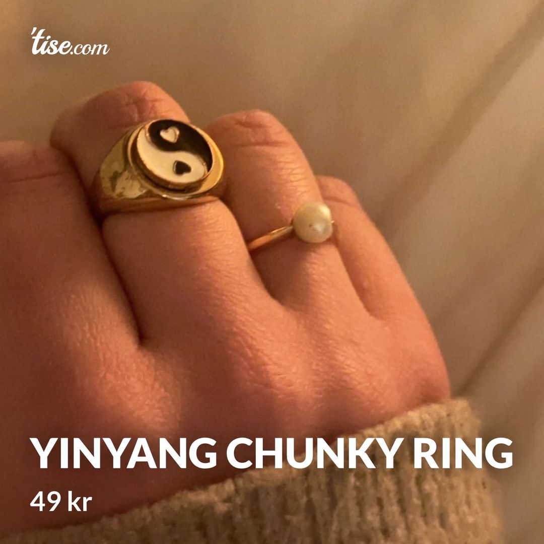 YinYang Chunky Ring