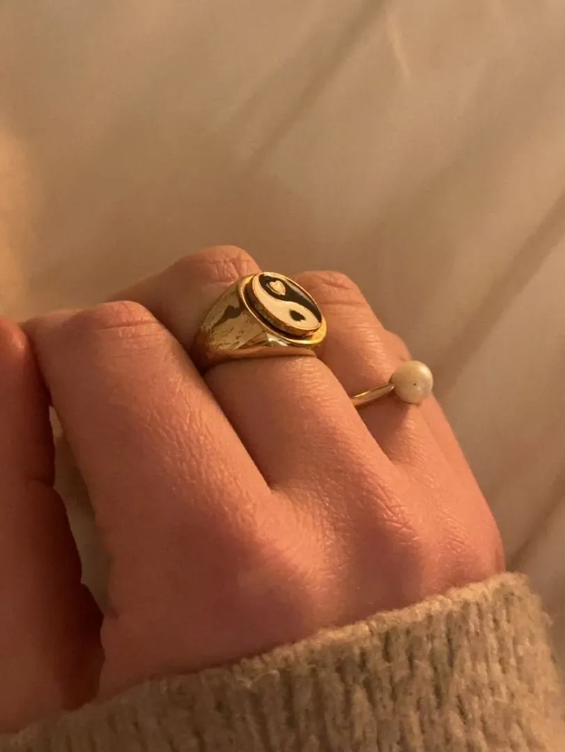 YinYang Chunky Ring