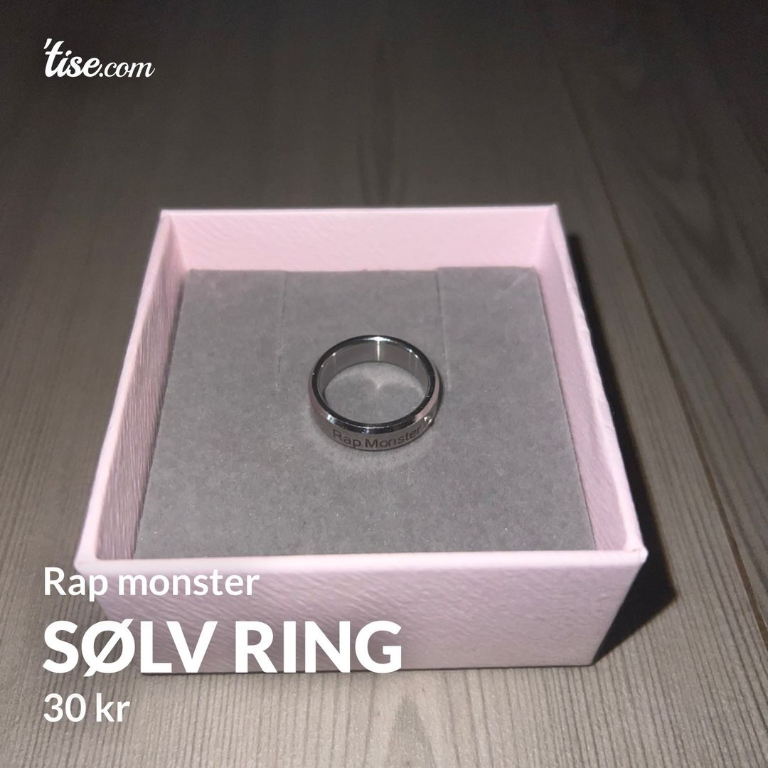 Sølv ring