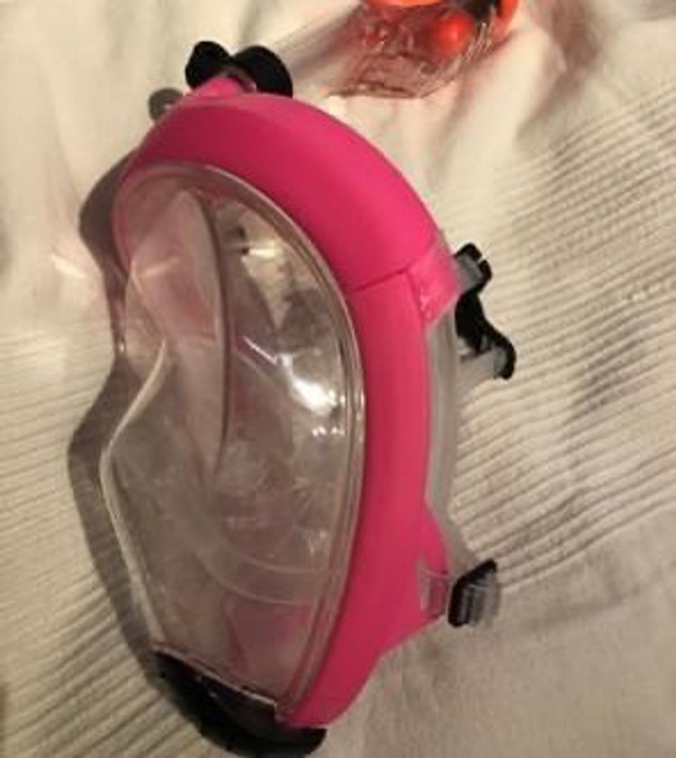 Maske m/snorkel