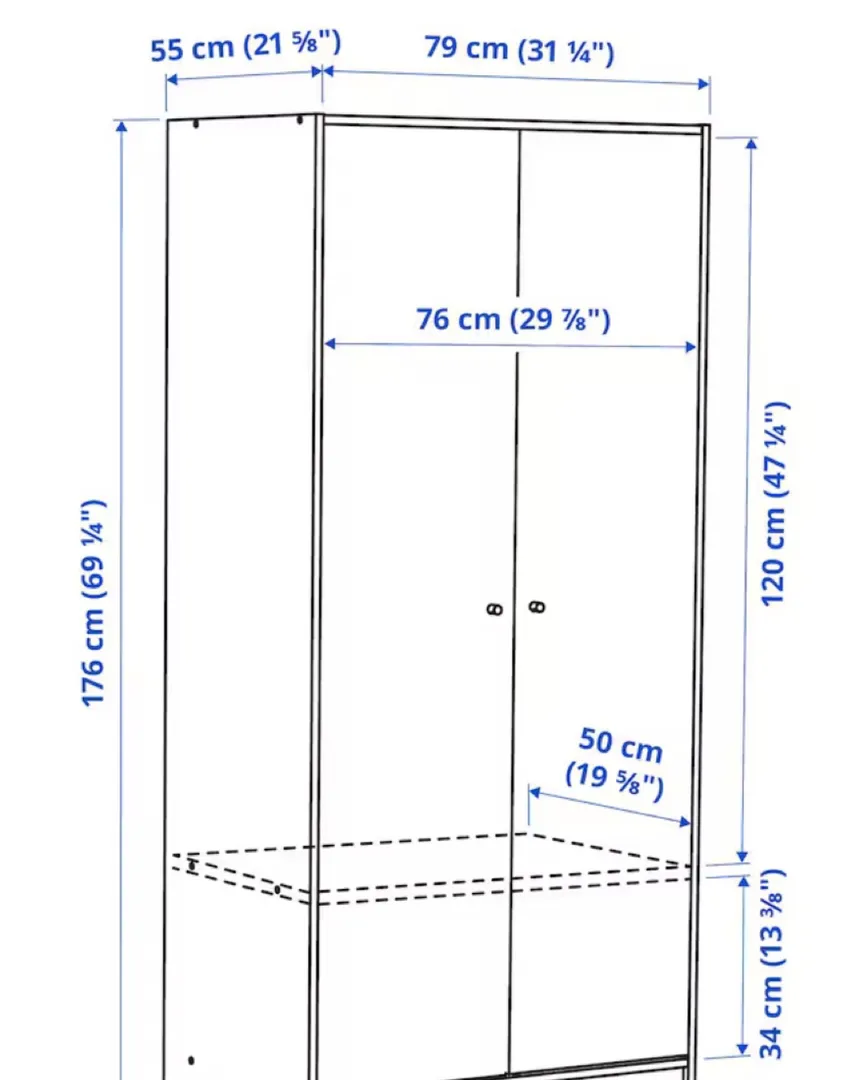 Skap/ikea