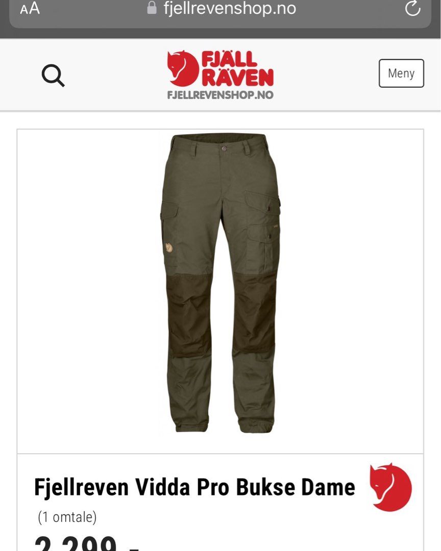 Fjellreven Vidda Pro