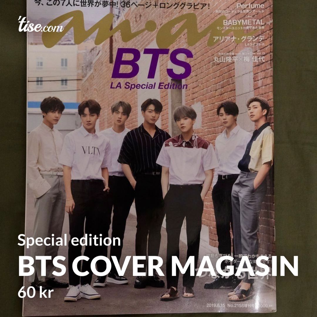 BTS cover magasin