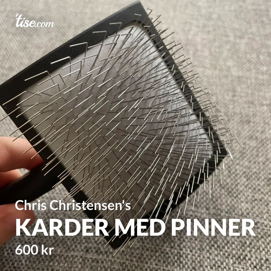 karder med pinner