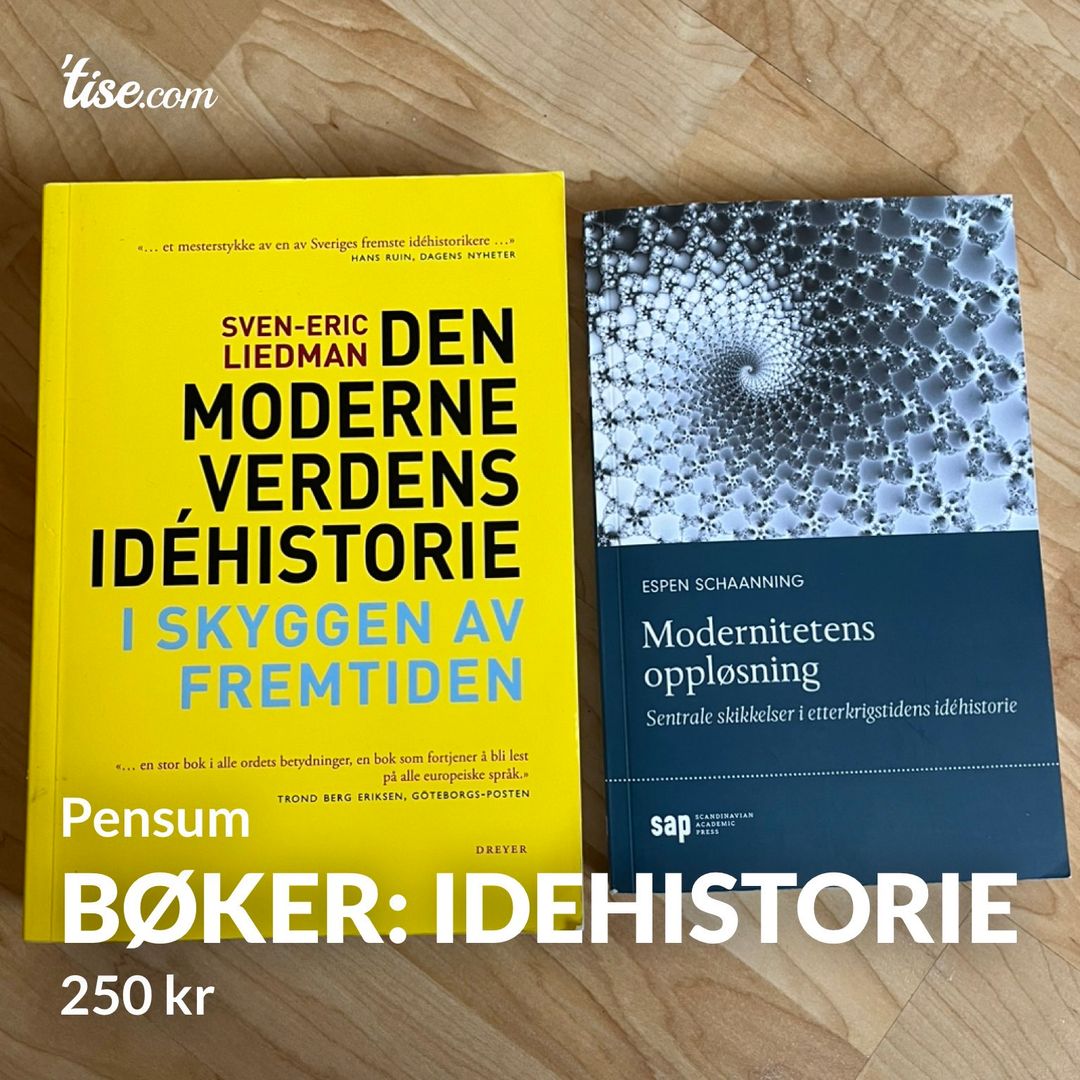 Bøker: Idehistorie