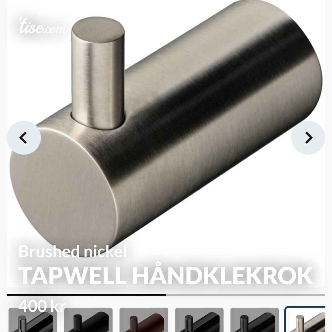 Tapwell håndklekrok