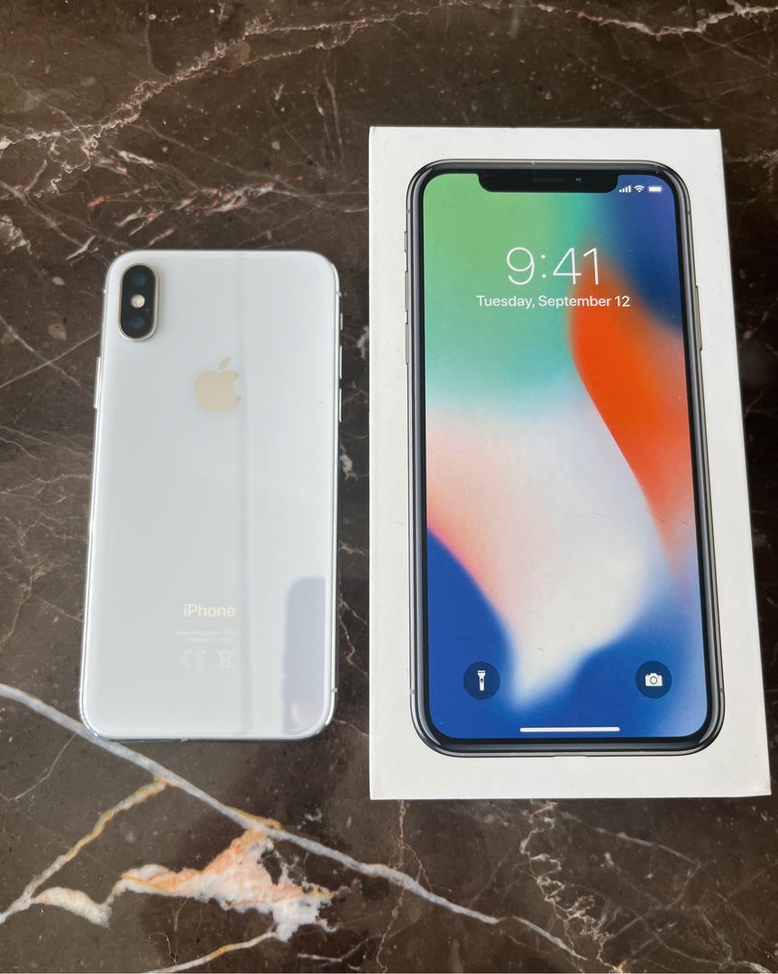 iPhone X 64 GB hvid