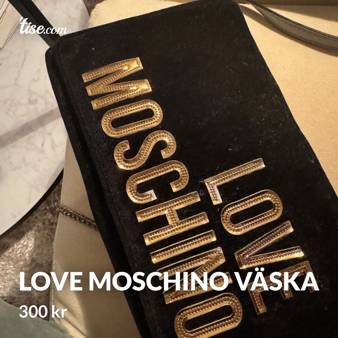 Love moschino väska