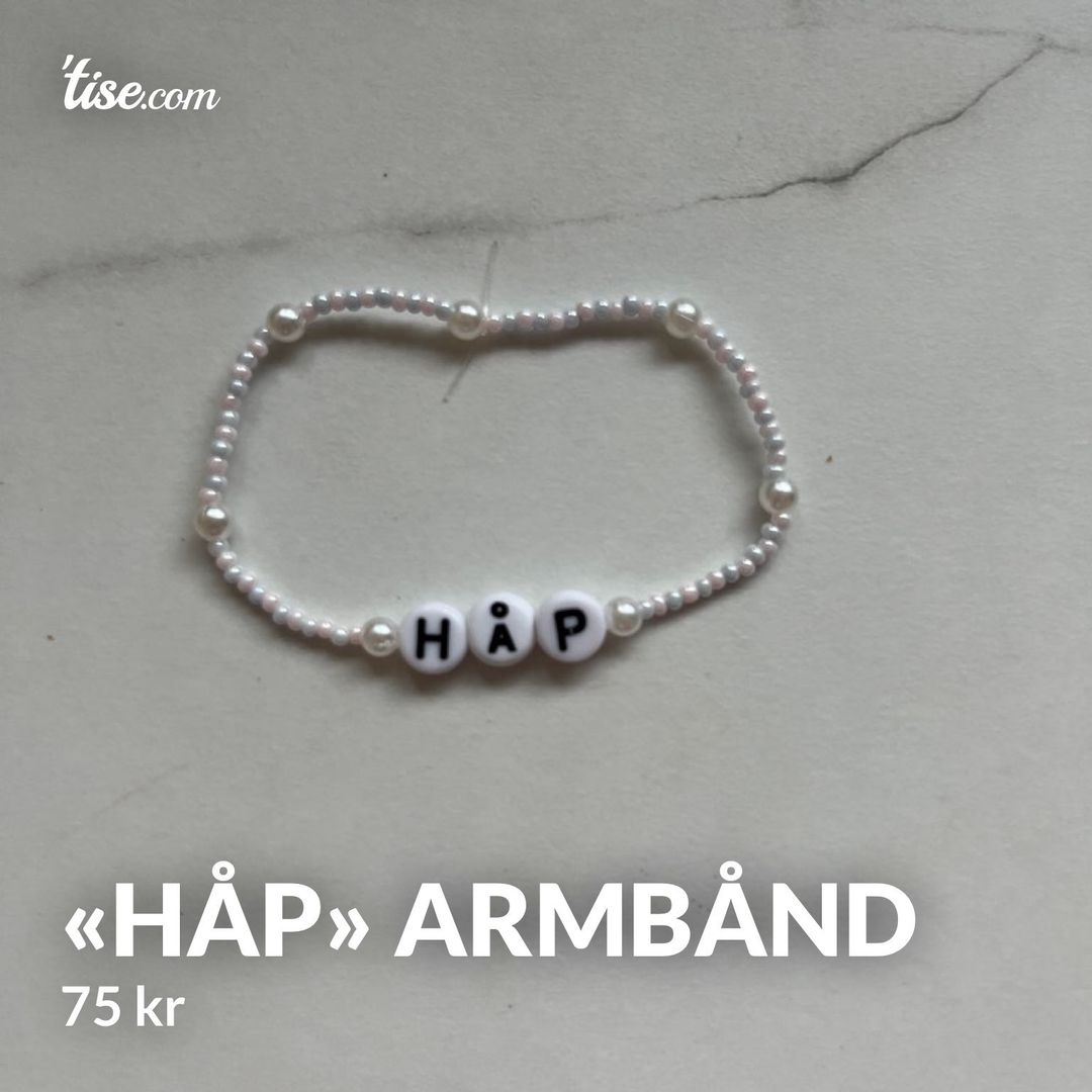 «Håp» armbånd