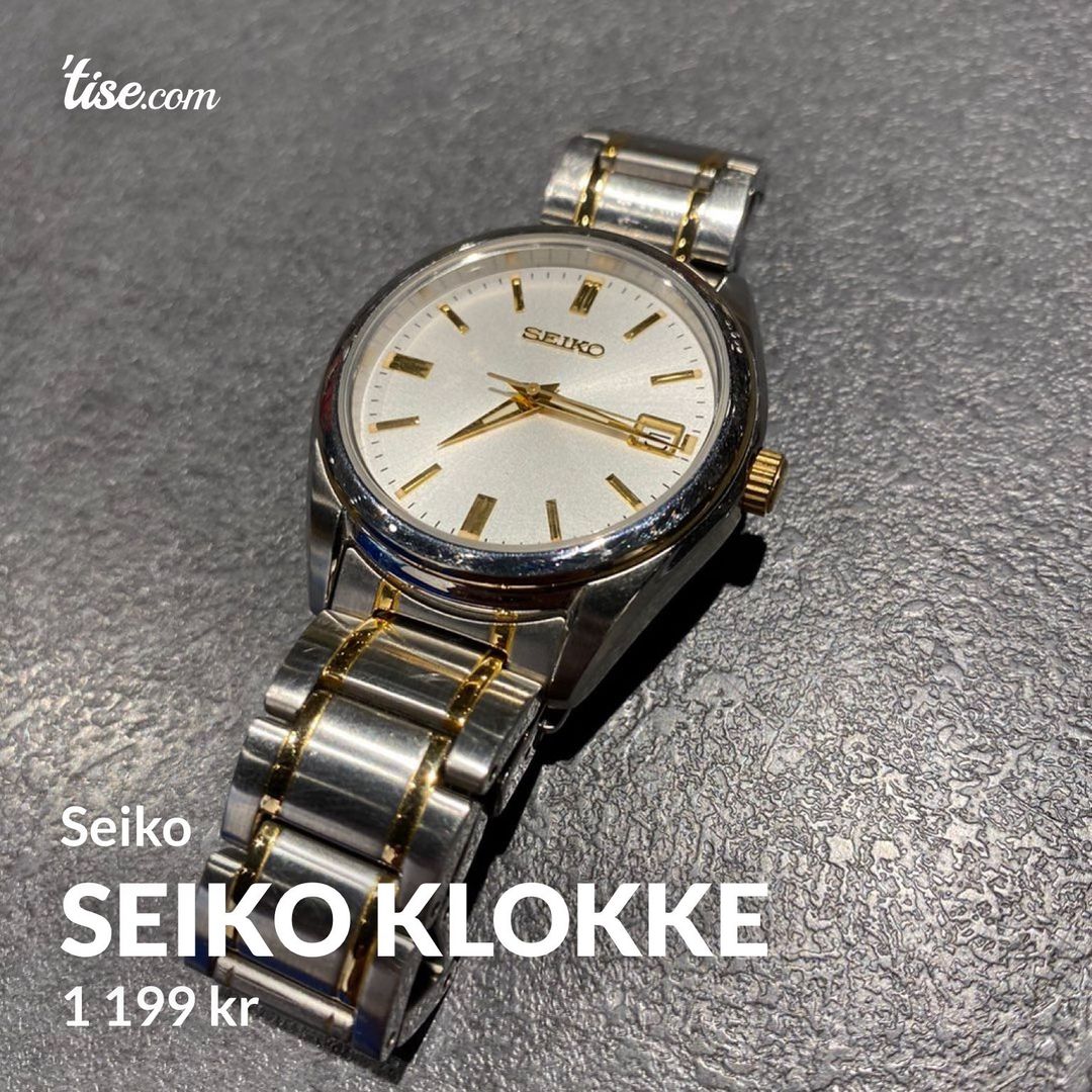 Seiko klokke