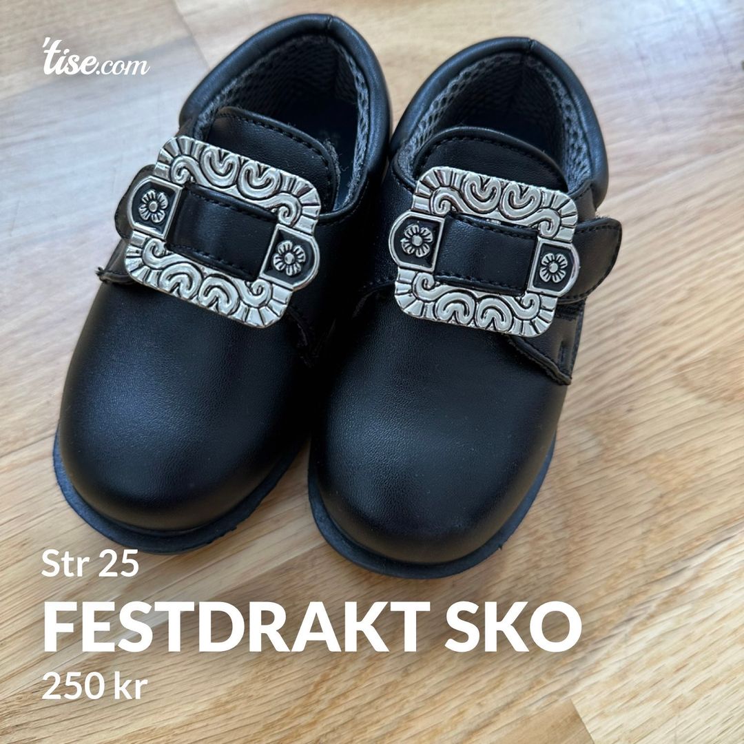 Festdrakt sko