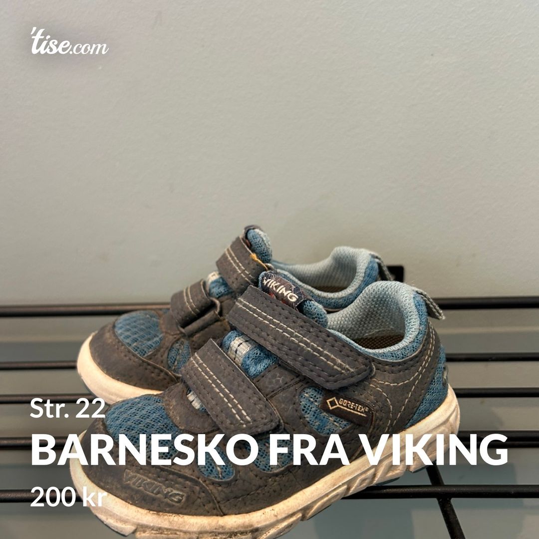 Barnesko fra Viking