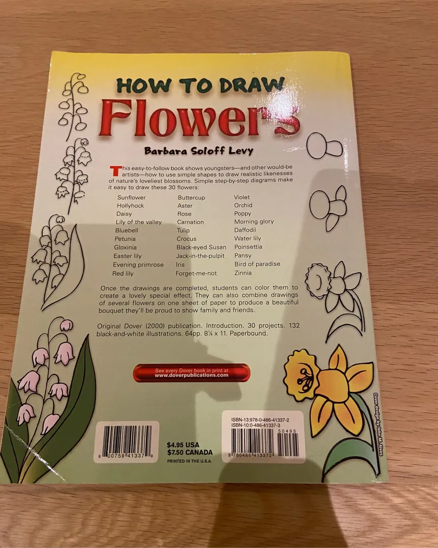 How to draw flowers