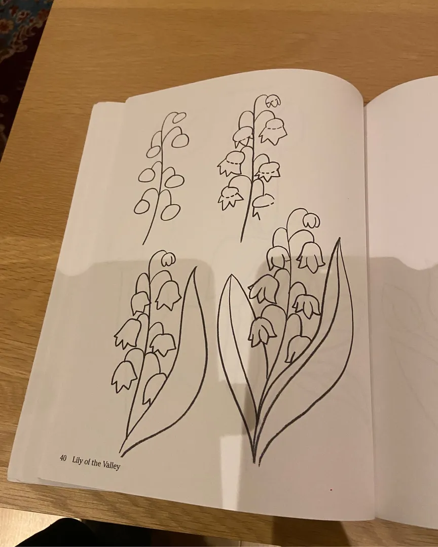 How to draw flowers