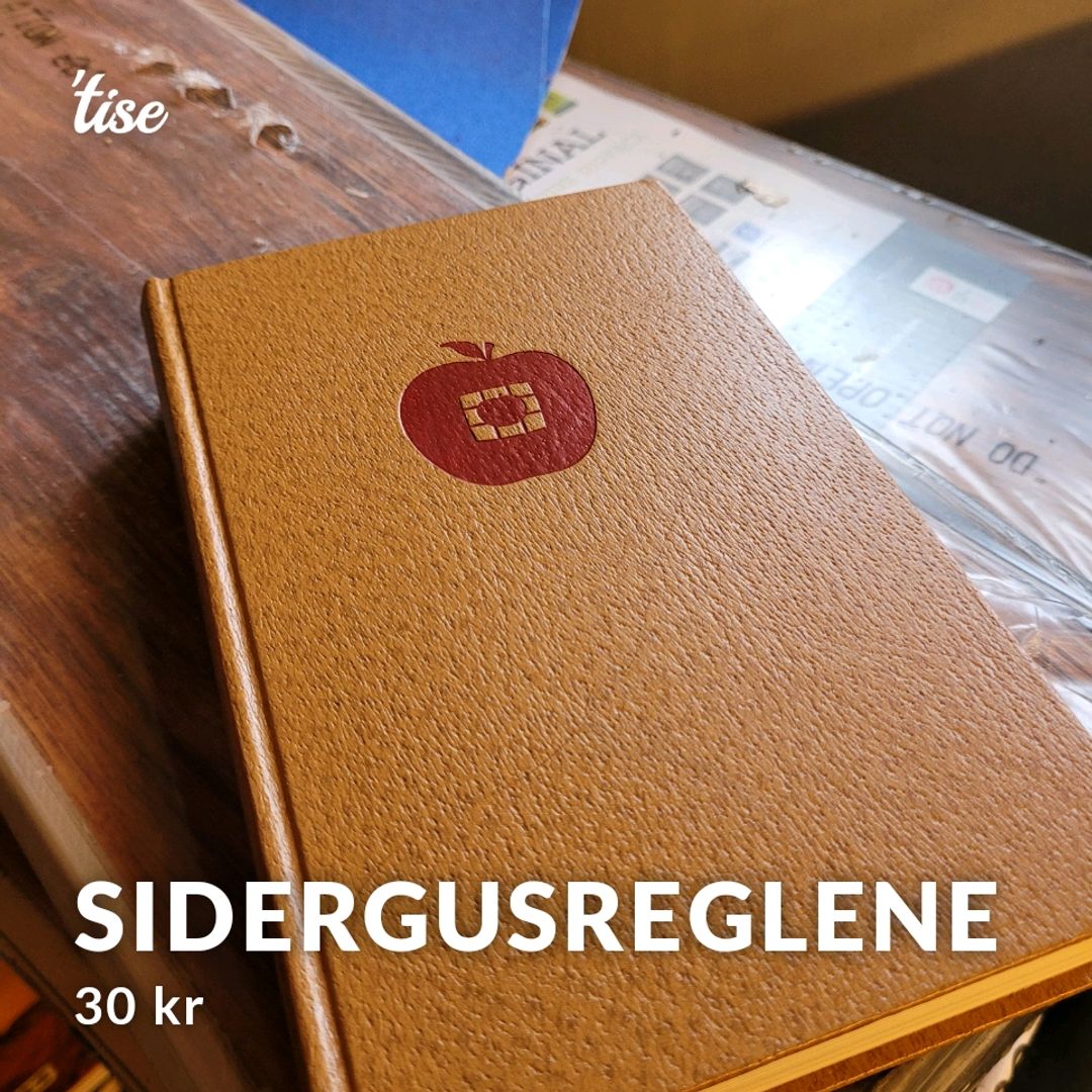 Sidergusreglene