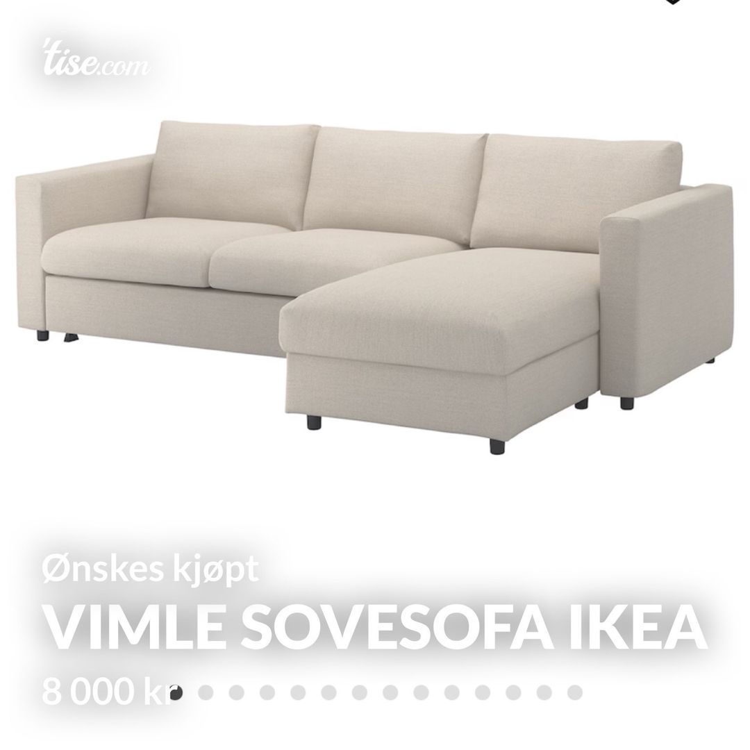 VIMLE Sovesofa IKEA