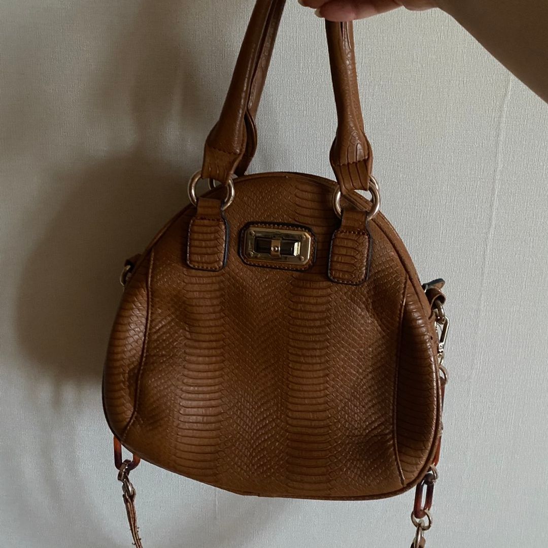 Brown handbag