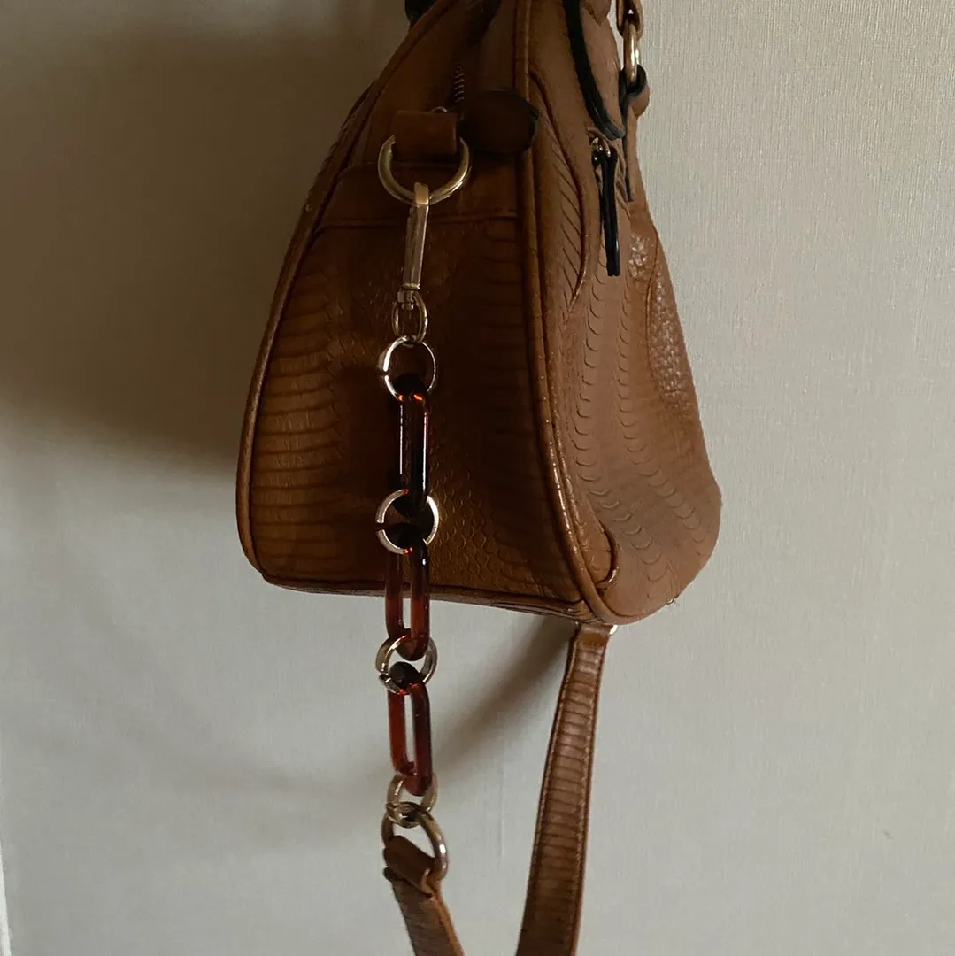 Brown handbag