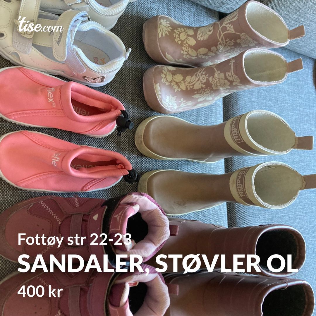 Sandaler støvler ol