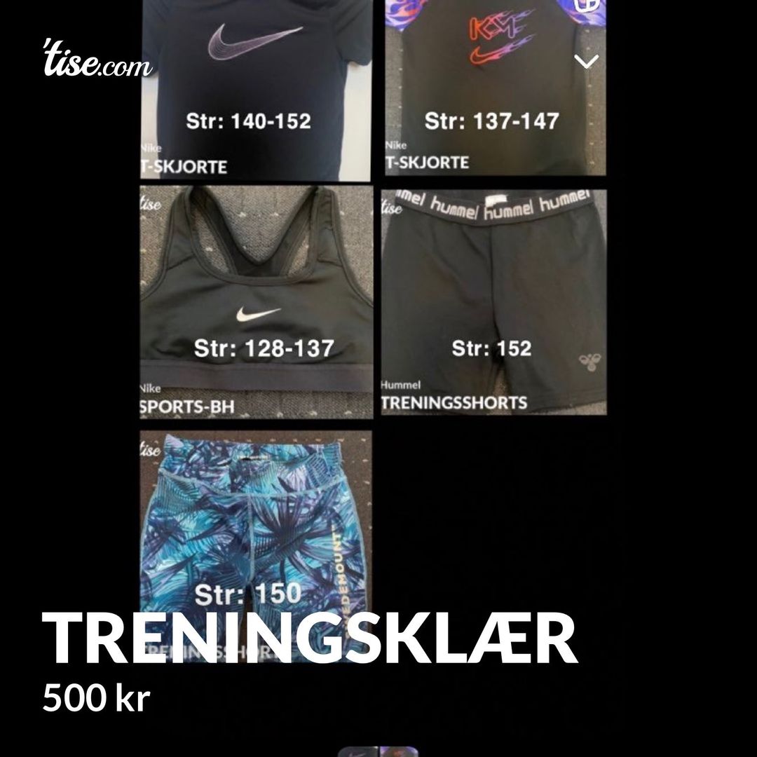 Treningsklær