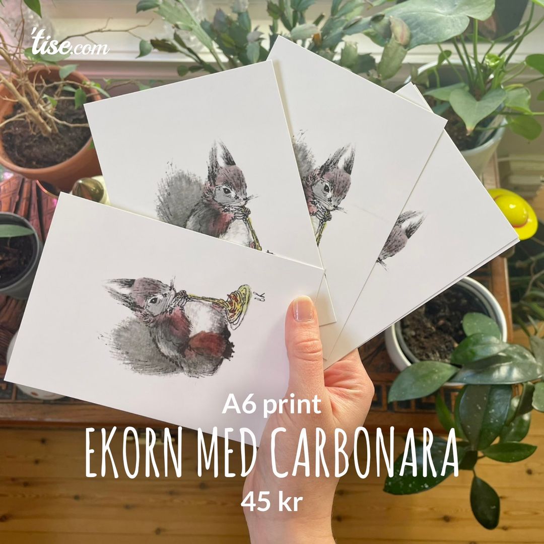 EKORN MED CARBONARA