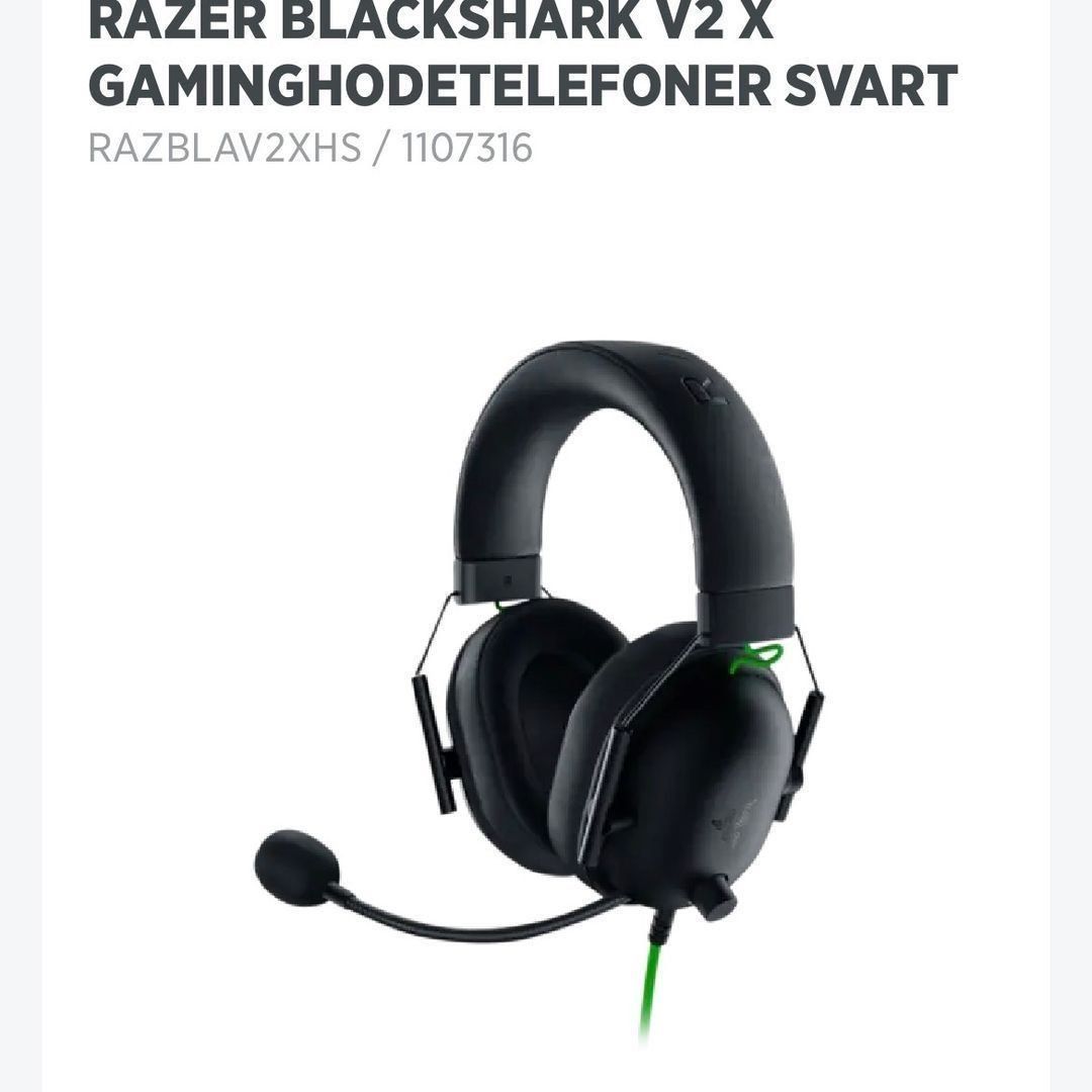 Razer headset