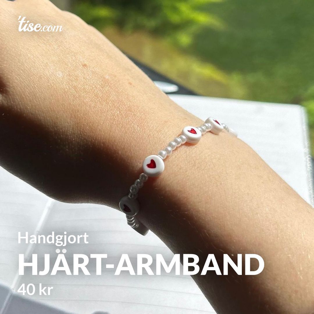 Hjärt-armband