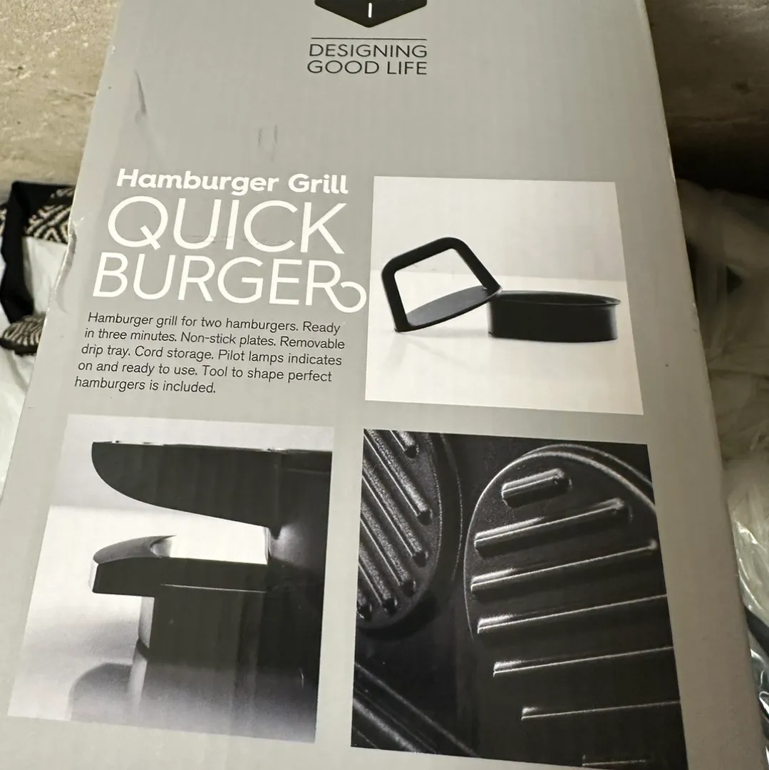 Hamburger grill