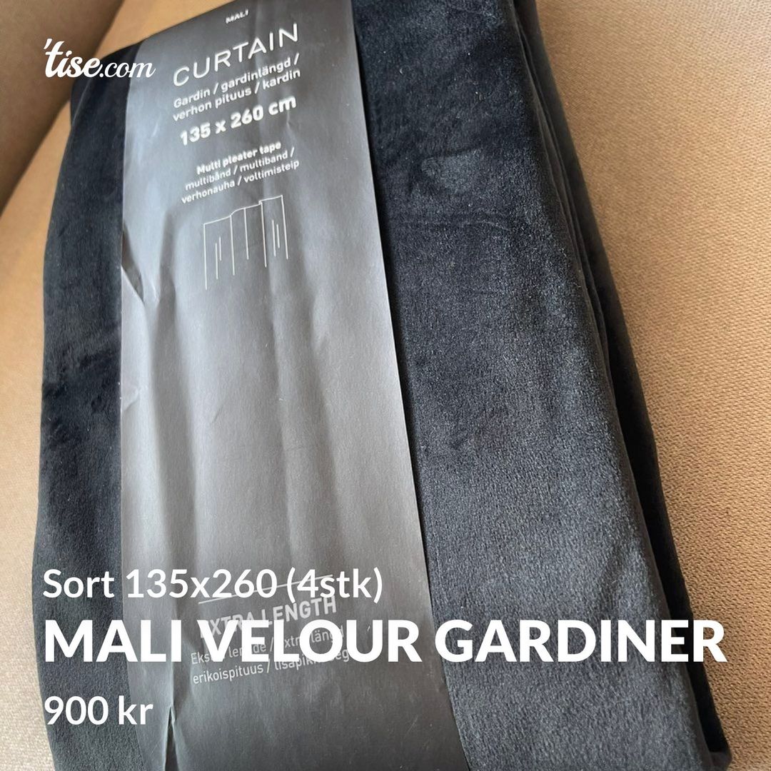 Mali velour gardiner