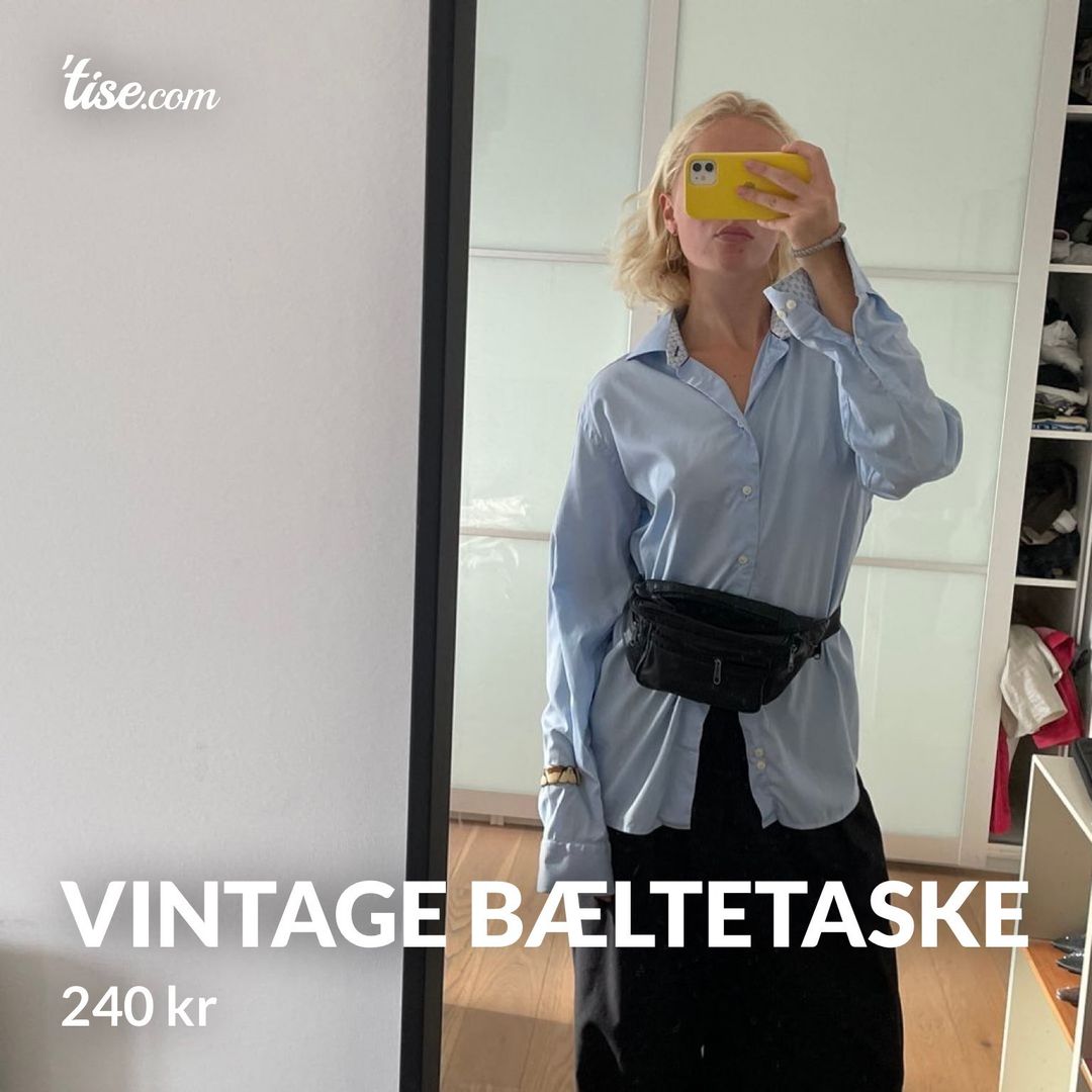 Vintage bæltetaske