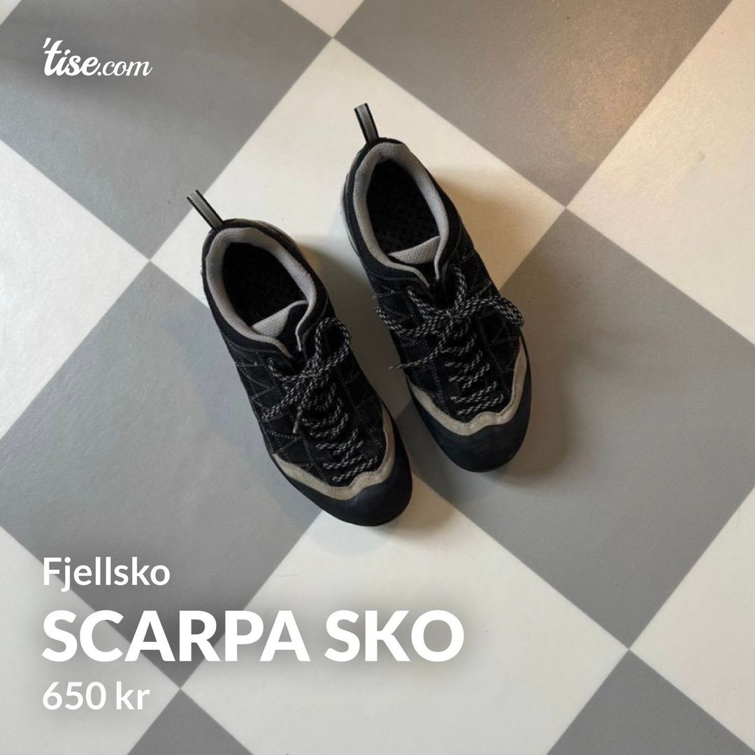 Scarpa sko