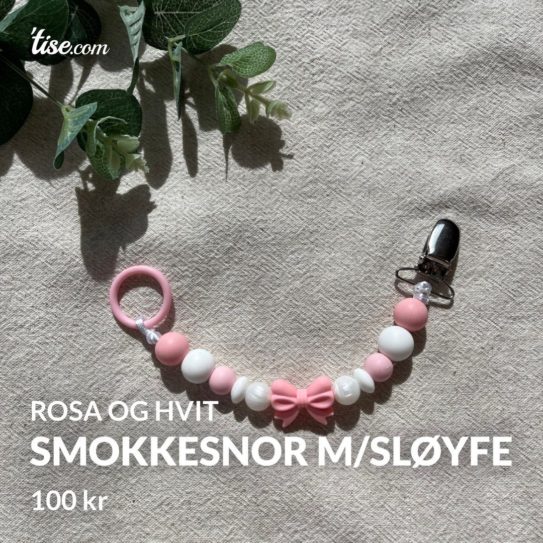 Smokkesnor m/sløyfe