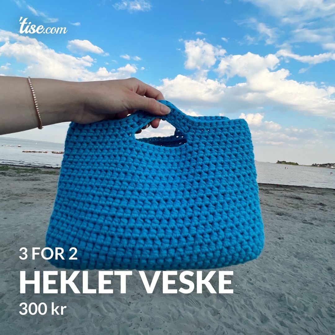 Heklet veske