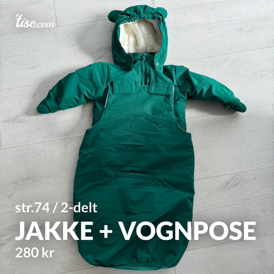 jakke + vognpose