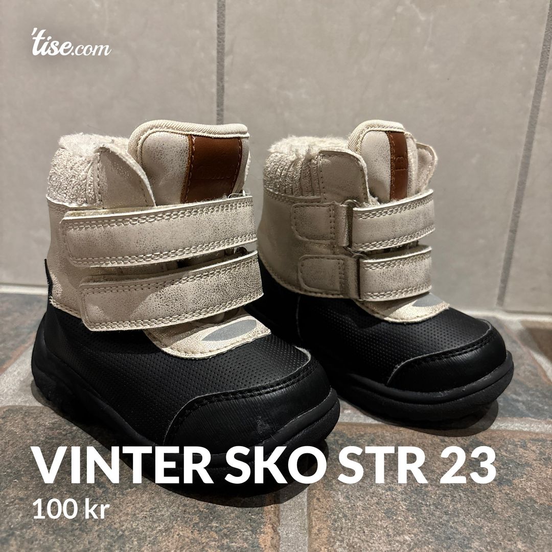 Vinter sko str 23