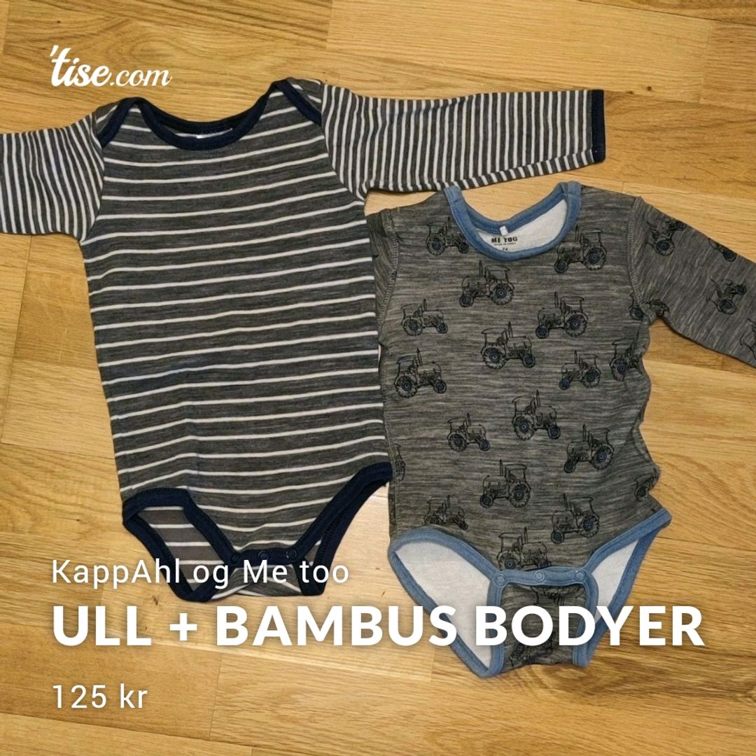 Ull + Bambus Bodyer