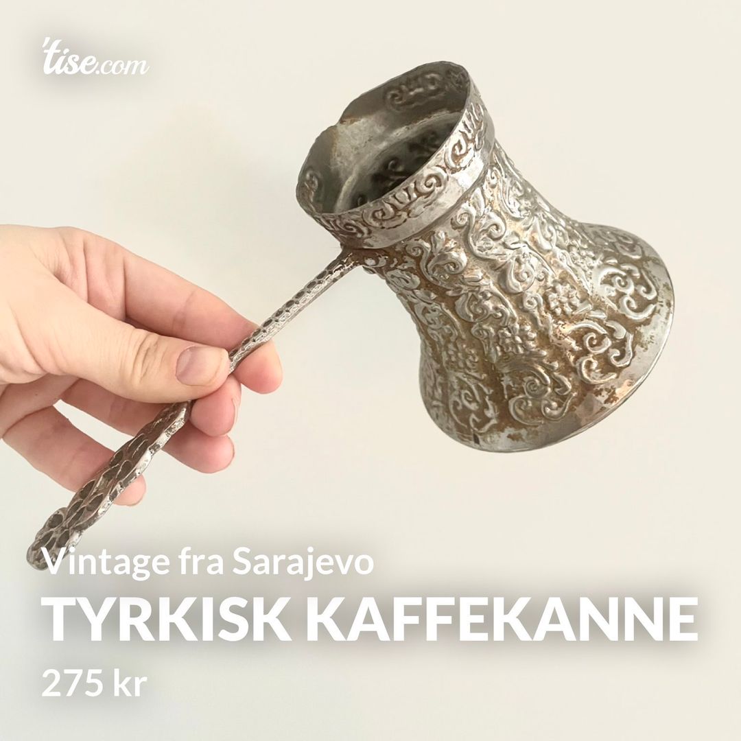 Tyrkisk kaffekanne