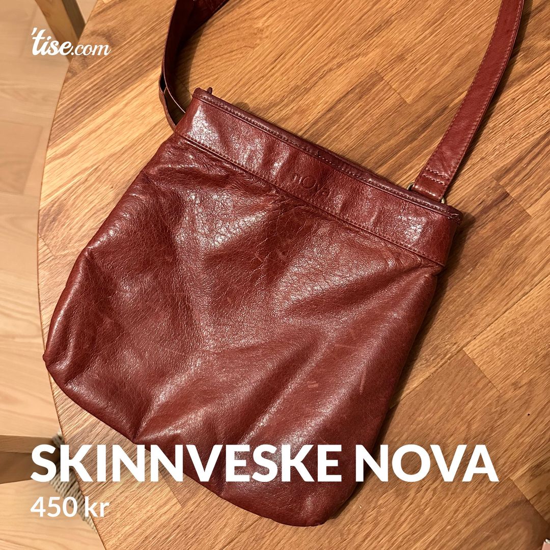 Skinnveske Nova