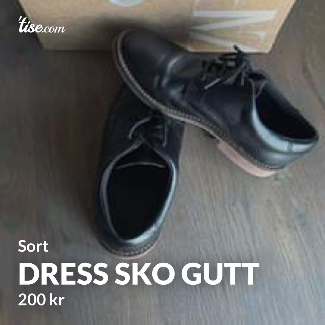 Dress sko gutt