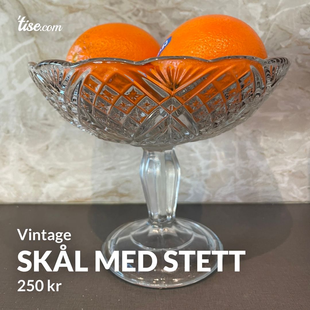 Skål med stett