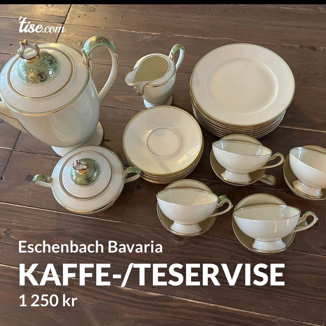 Kaffe-/teservise