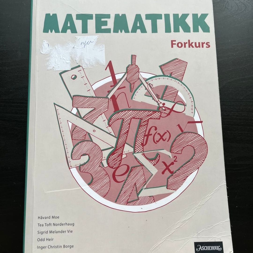 Matematikk Forkurs