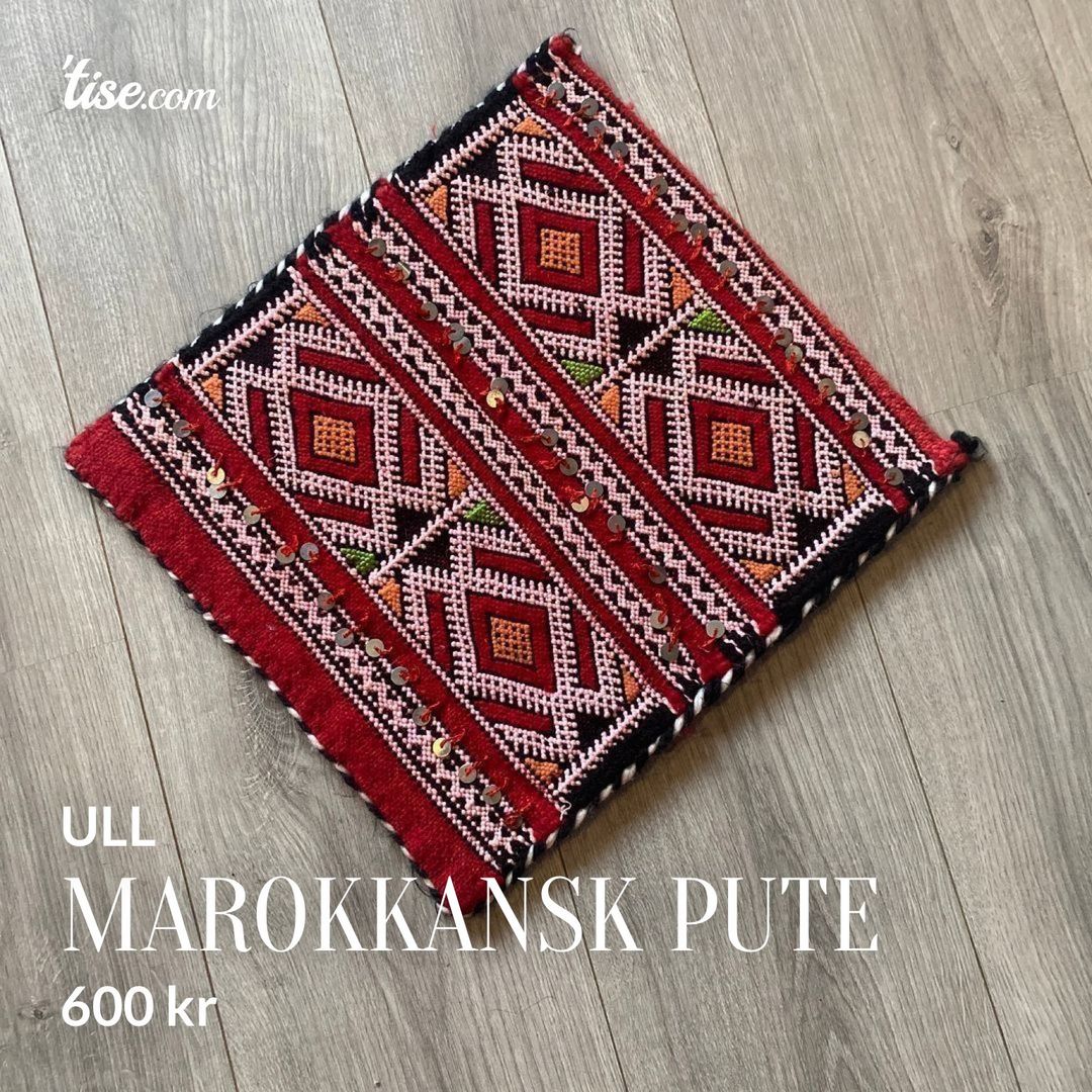 Marokkansk pute