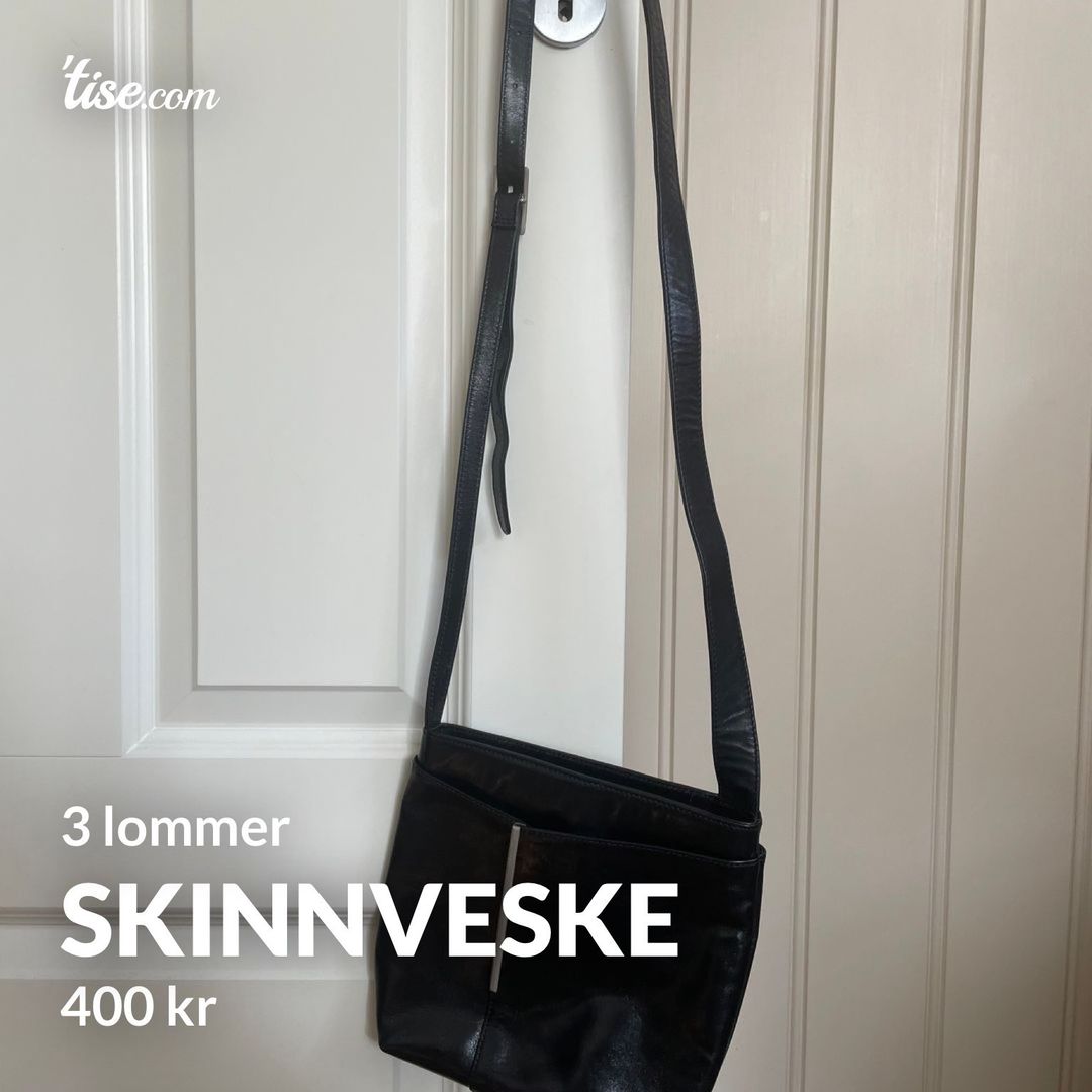 Skinnveske